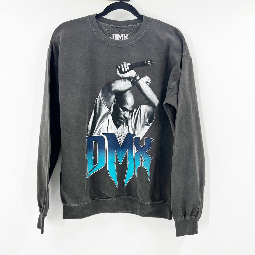 NWOT DMX Sweatshirt Pullover Graphic Print Hip Hop‎ Rap Music Small Size